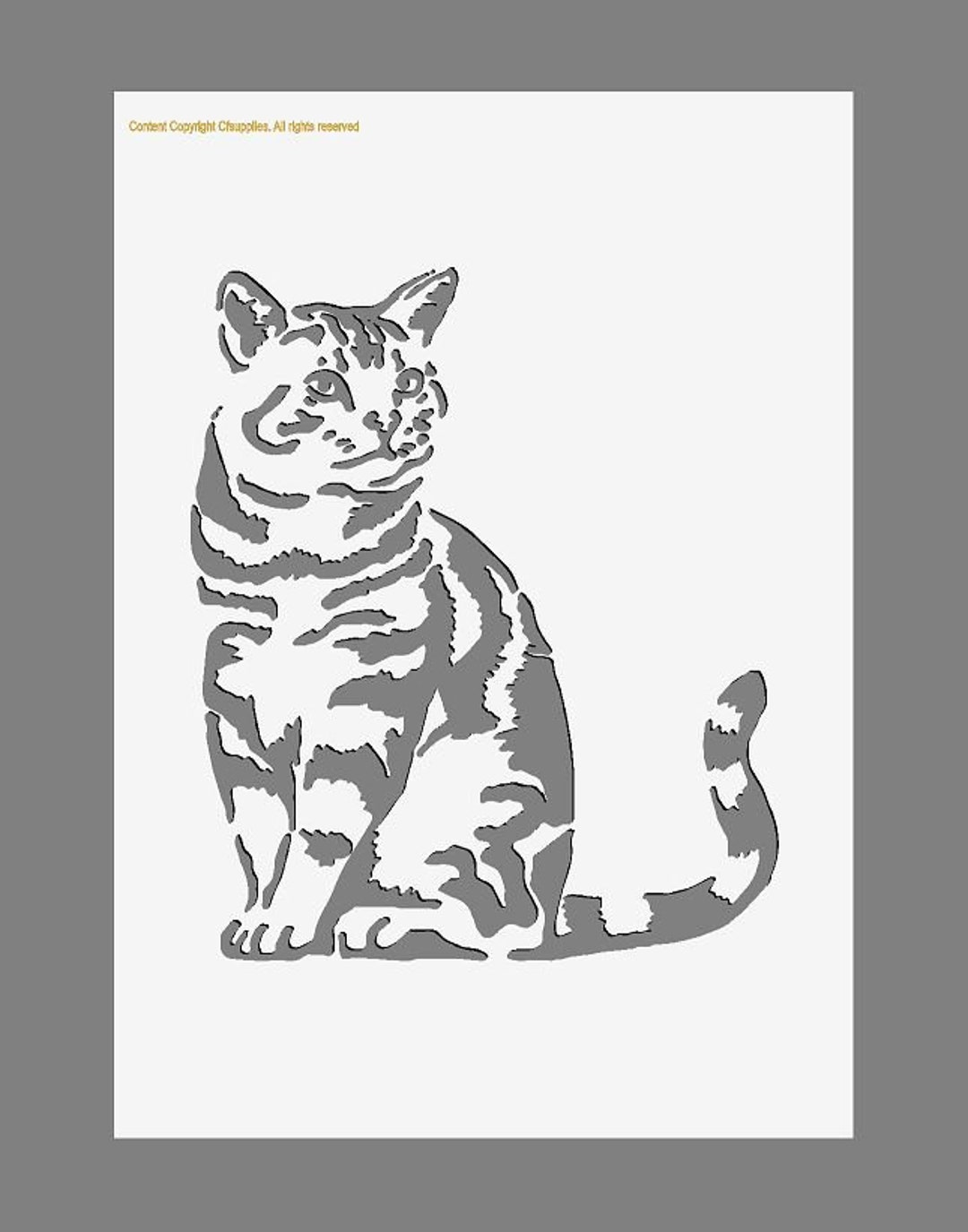 9 Pochoirs Chat Et Souris Réutilisables - 15x15cm, En Plastique PET, Pour Peinture, Décoration Murale, DIY