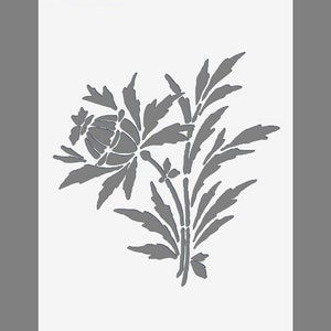 Vintage French Stencil | Shabby Chic Paint Stencil for Walls, Fabrics, Furniture, Reusable, Washable A5/A4/A3 stencil sizes 190 micron (F20)