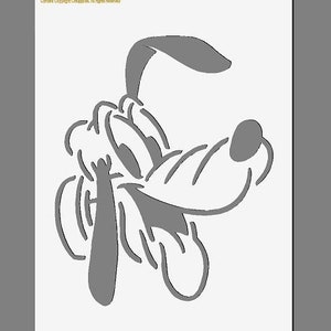 Cartoon character Theme Polyester Stencils  in A3/A4/A5 sheet sizes 190 micron Painting Airbrush Decor