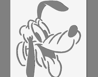 Cartoon Charakter Schablone, Wiederverwendbare Mylar-Schablone, A3/A4/A5-Größen