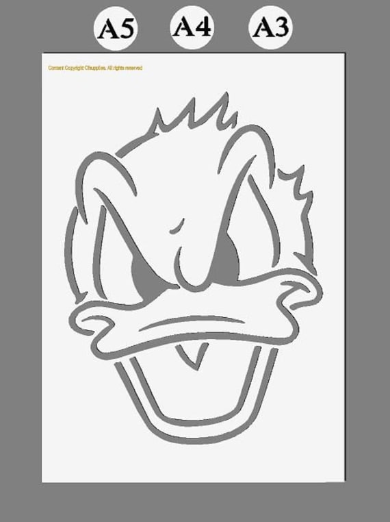 Cartoon Character Theme Polyester Stencils in A3/A4/A5 Sheet Sizes 190  Micron Painting Airbrush Decor - Etsy