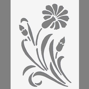 Shabby Chic French Vintage Floral Stencils in A3/A4/A5 sheet sizes 190 micron (#F15) Painting Airbrush Decor