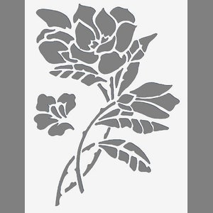 Shabby Chic French Vintage Floral Stencils in A3/A4/A5 sheet sizes 190 micron (#F11) Painting Airbrush Decor