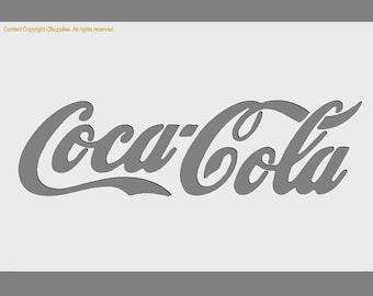 Estêncil Coca Cola Mylar em folhas A3/A4/A5, mais grosso, 190 mícrons, reutilizável, pintura, arte, artesanato, faça você mesmo