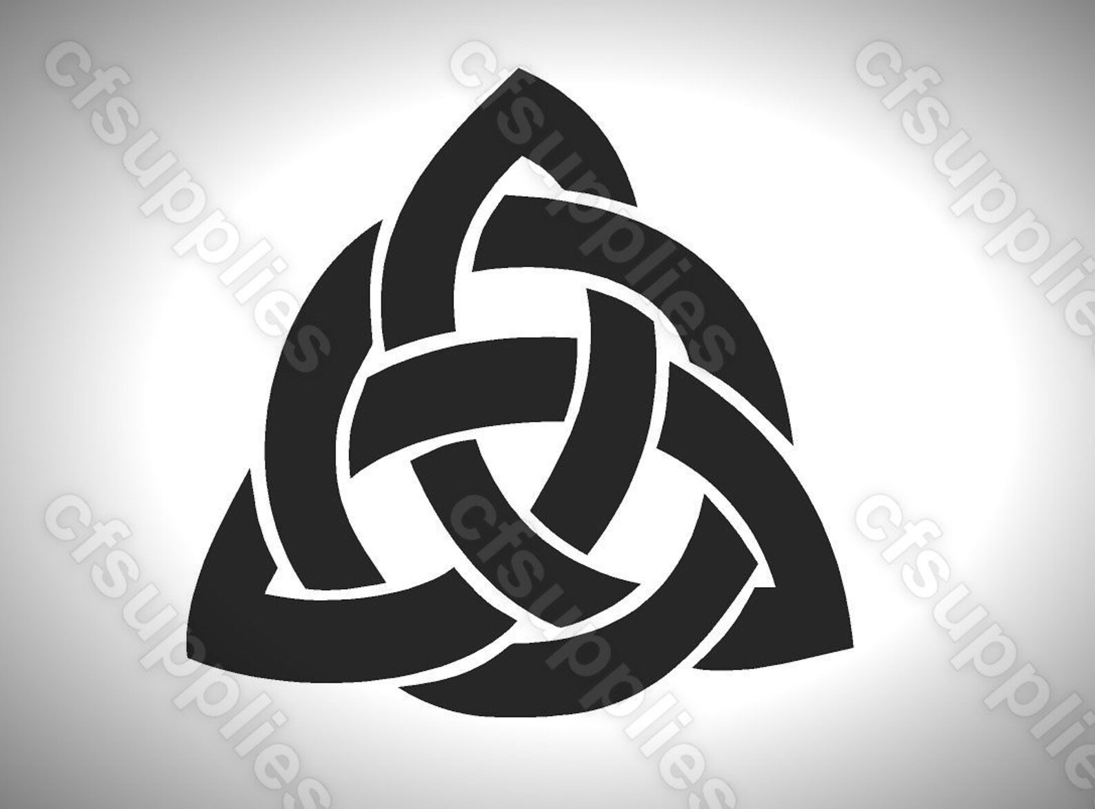 Celtic Trinity Knot Stencil in A3/A4/A5 Sheet Sizes Thicker Etsy