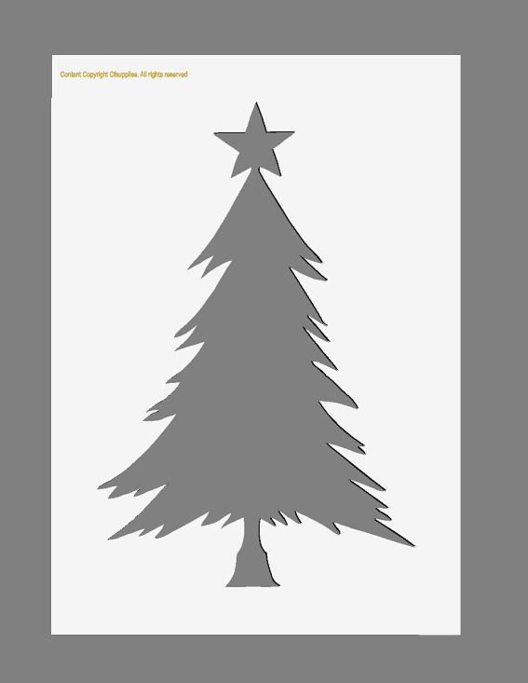Set di 21 stencil natalizi in plastica, riutilizzabili, vintage, per dipingere renne, albero di Natale, Babbo Natale, modelli da disegno fai da te per legno, zerbino, finestra