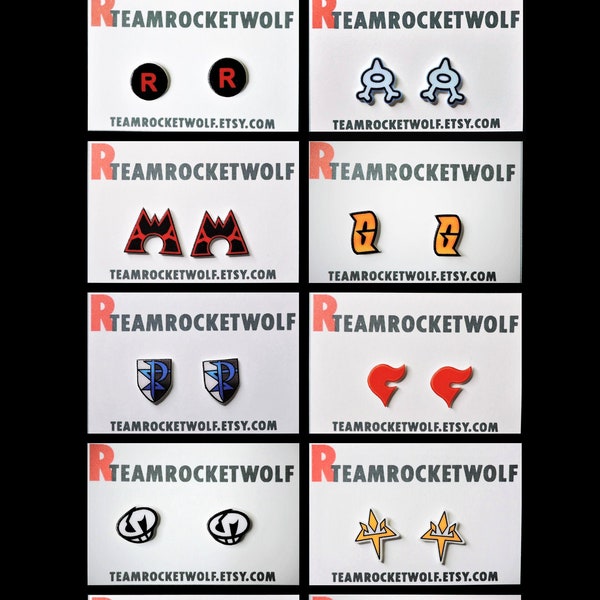 Evil Teams-oorbellen