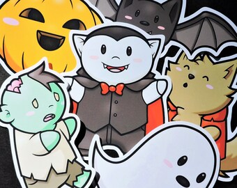 Cute Halloween Sticker Pack
