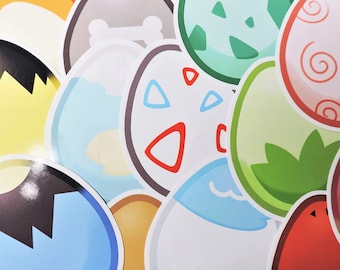 Poke Eggs Sticker Pack