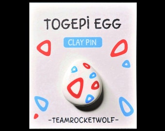 Togepi Egg Clay Pin