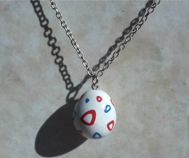 Togepi Egg Necklace image 1