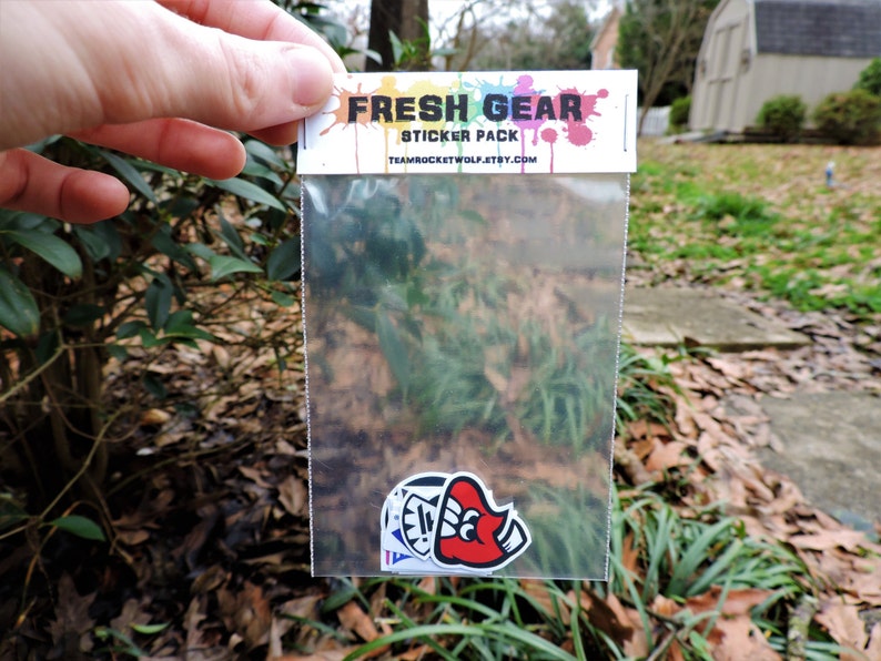 Fresh Gear 12 Piece Sticker Pack image 3