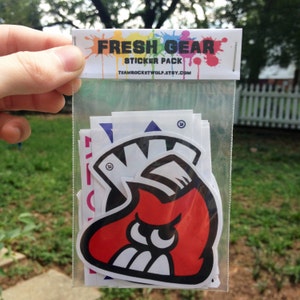 Fresh Gear 12 Piece Sticker Pack image 2