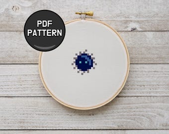 Patrón de punto de cruz de Stardew Valley Dust Sprite