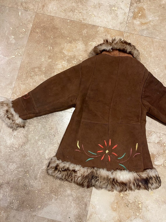 Afghan Coat  KIDS Afghan Embroidered CHILDRENS Co… - image 6