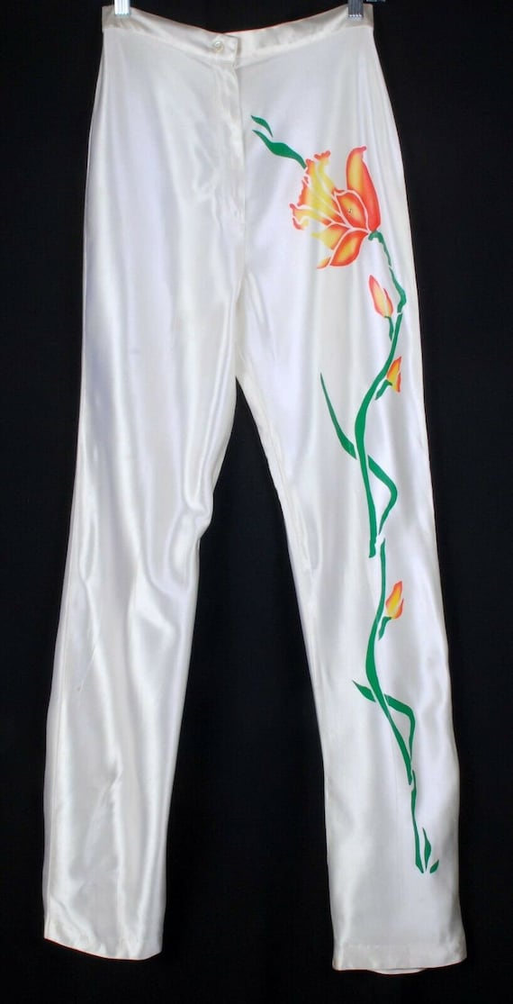 Vintage 70s Fredericks of Hollywood Pants Disco Pants Party Rave Club 54  Grease 