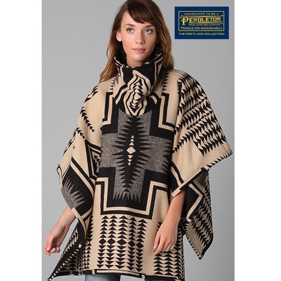 Pendleton Poncho Cloak Pendleton Coat Pendleton J… - image 2