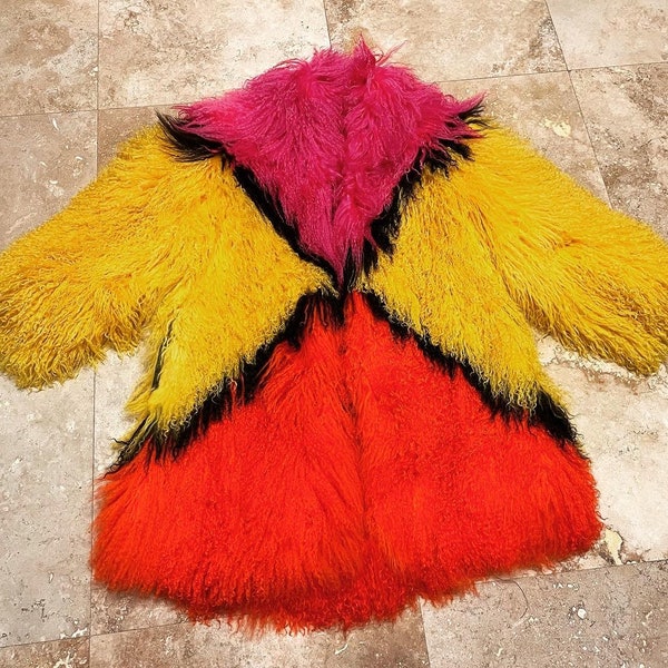 Mongolian Fur Coat Etsy