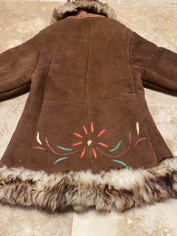 Afghan Coat  KIDS Afghan Embroidered CHILDRENS Co… - image 8