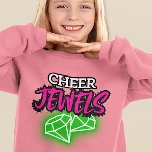 Personalized Cheer Sweatshirt: Youth Cheerleading Apparel