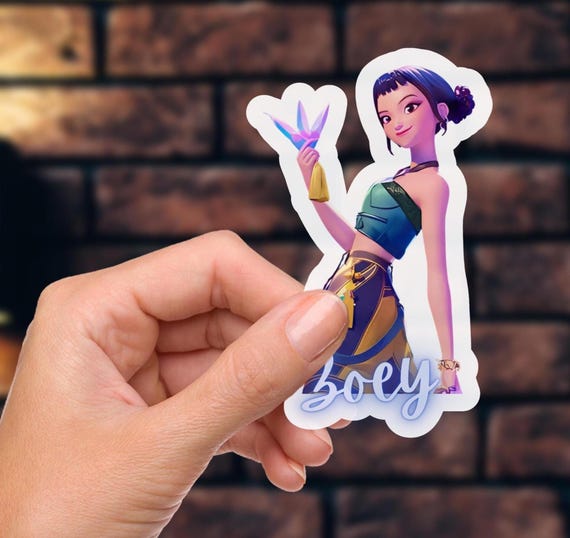 8 Feuille Kpop Demon Hunters Stickers Scrapbooking Autocollants Pour Scrapbooking Pour DIY