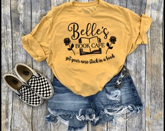 Belle&#39;s Book Cafe t-shirt