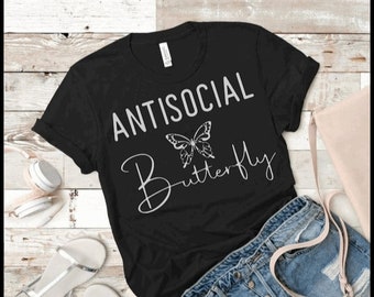 Antisocial Butterfly t-shirt