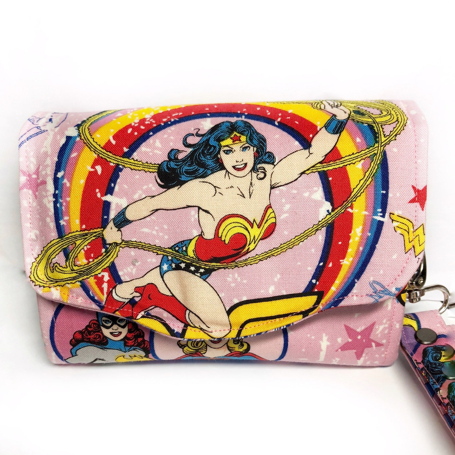 Wonder Woman wallet handmade wallet Mother's Day Gift Etsy