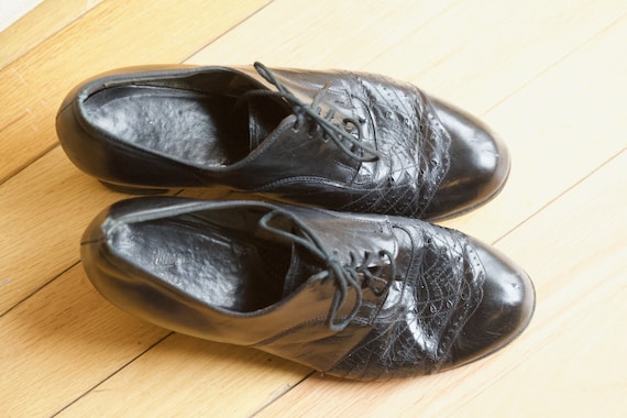 1940s Women's Oxford Brogues Size 8