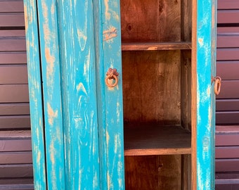 Rustic Linen Cabinet Etsy