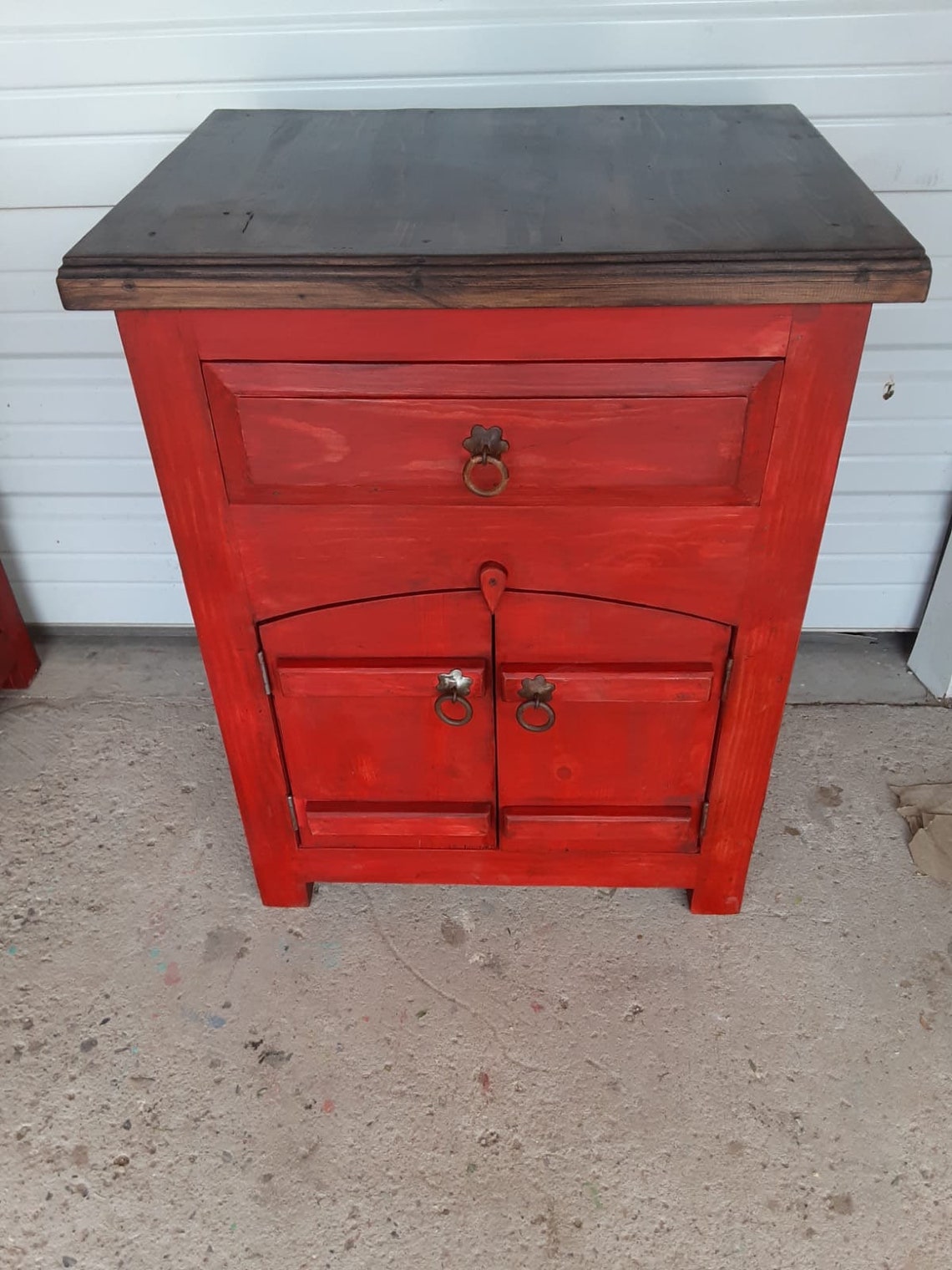 Rustic Nightstand Etsy