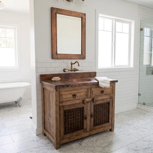 Dungeon Copper Top Vanity