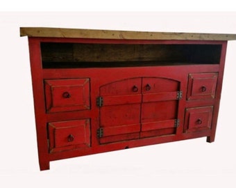 Rustic console