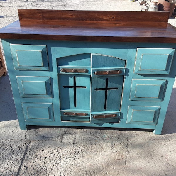 Templar rustic bathroom vanity