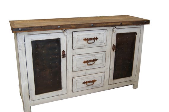 Rustic Whitewash Bathroom Vanity 3 Drawers Etsy