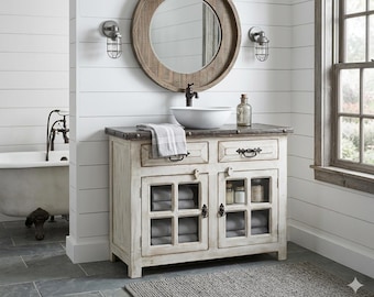 Rustic Bathroom Vanity