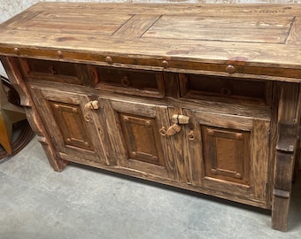 wire Brush Bathroom vanity