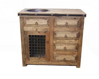 Rustic Bathroom Vanity