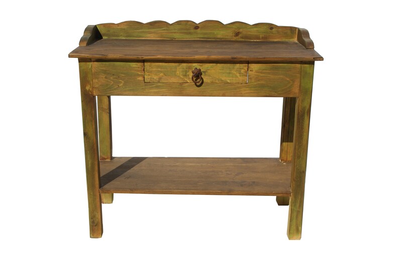 Beautiful Rustic Telephone Table Etsy