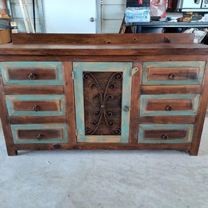 Rustic vanity