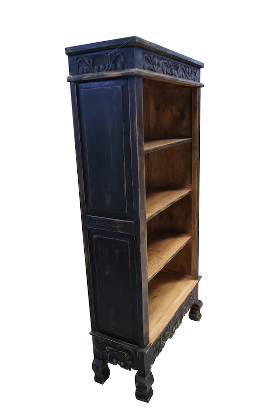 4 Step Blackwash Rustic Wood Ladder Shelf 4 Step Blackwash Rustic Wood Ladder Shelf