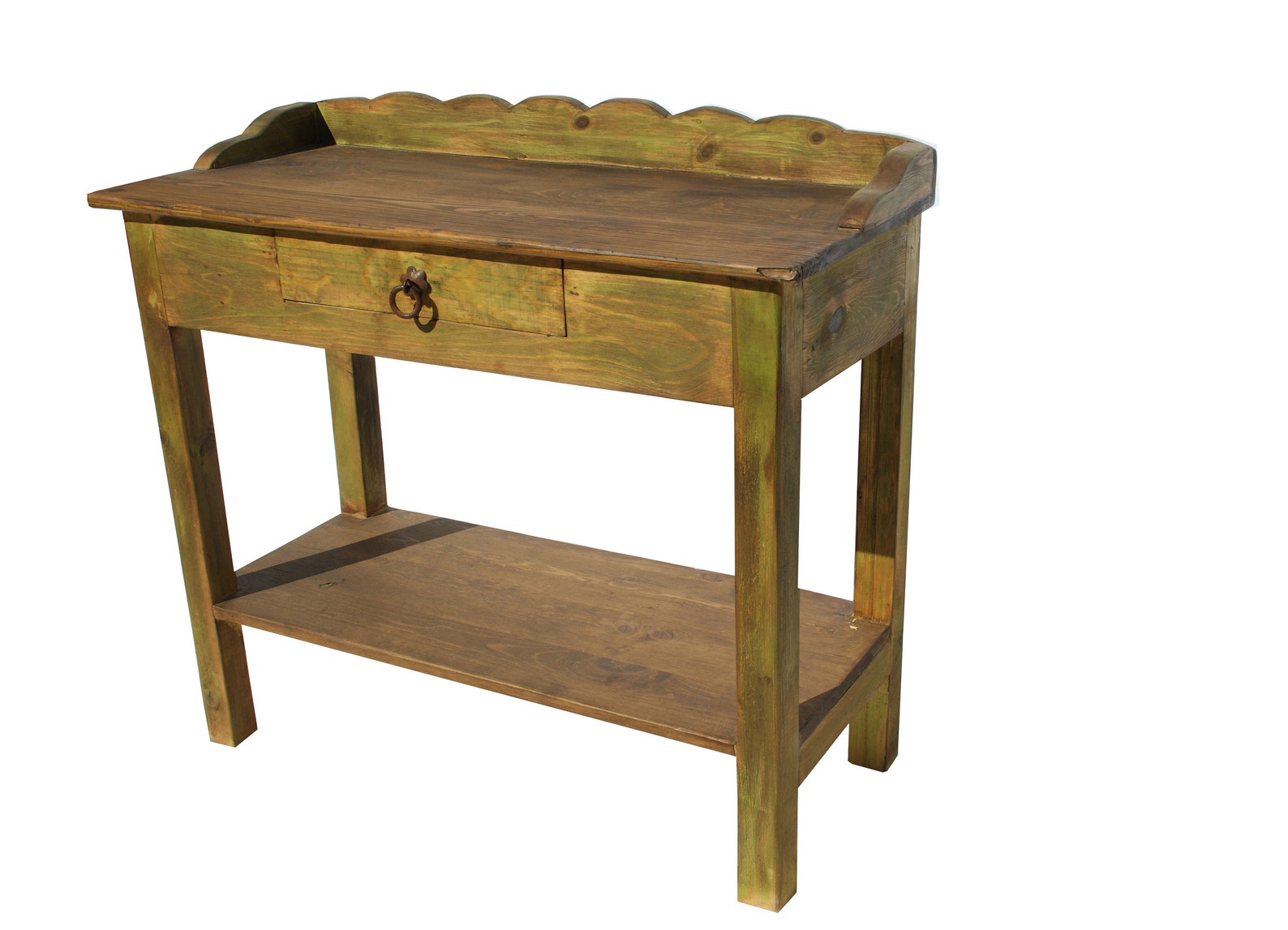 Beautiful Rustic Telephone Table Etsy