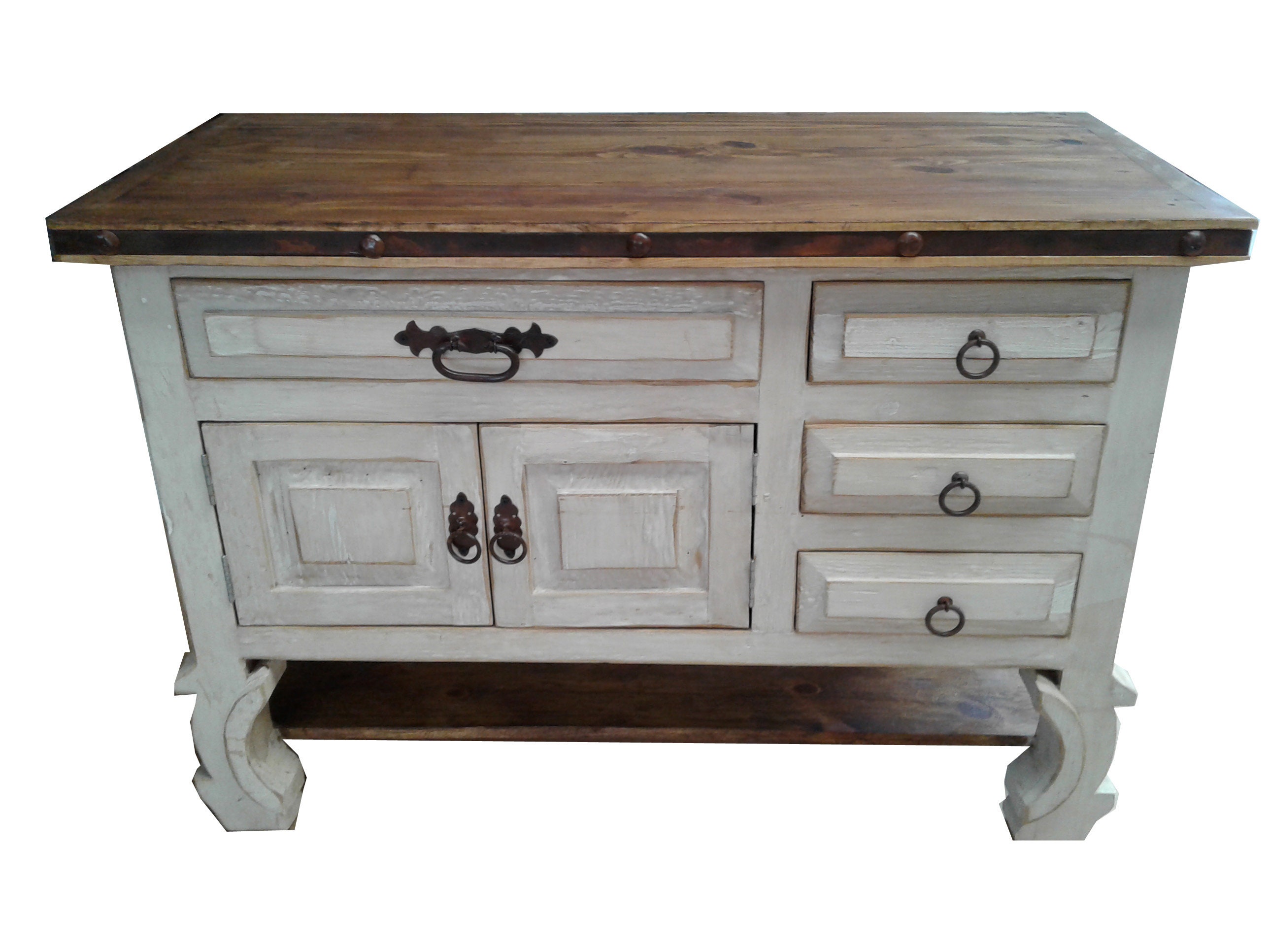 Saint Anthony White Rustic Bathroom Vanity Etsy