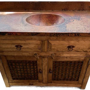 Dungeon Copper Top Vanity