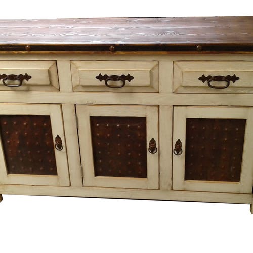 Small Rustic Bathroom Vanity With Glass Doors - Etsy