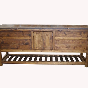 Belmont Reclaimed Wood Rustic Bathroom Vanity