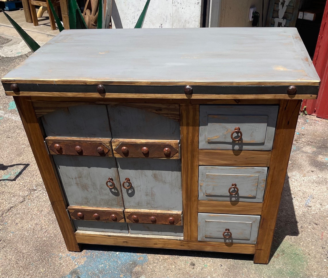 Rustic Bathroom Vanity - Etsy