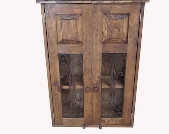 Rustic vanity/ linen cabinet