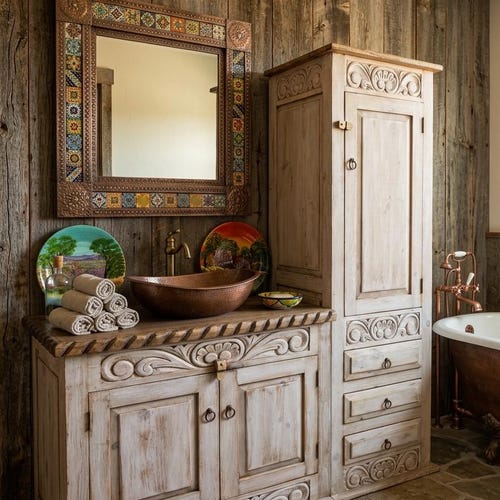 Shipwreck bathroom vanity