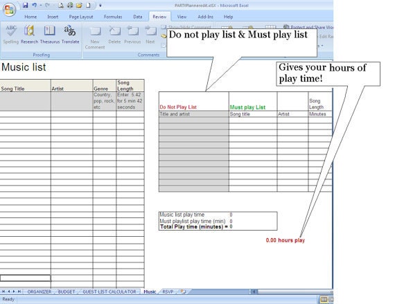 music list song list song list maker music list maker etsy